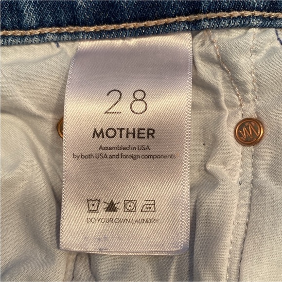 MOTHER The Tripper Ankle Fray Sz 28 - Picture 14 of 16